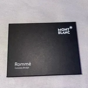 Montblanc | Other | Montblanc Romm Playing Cards | Poshmark